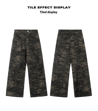 Pantalones Vaqueros Camuflaje Cintura Alta para Mujer - Comodidad y Estilo - Image 10