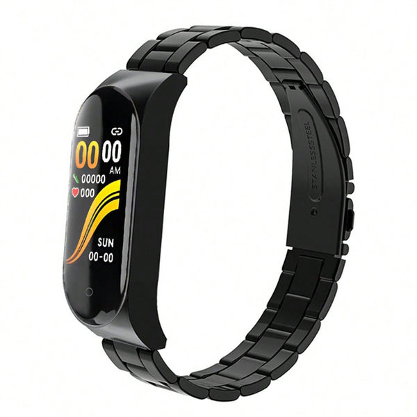 Pulsera Inteligente Monitor de Frecuencia Cardíaca y Presión Arterial