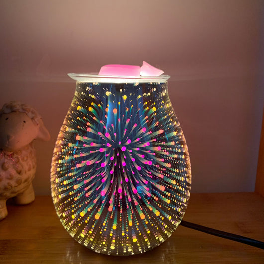 Humidificador Aromatizador de Cristal con Efecto Fuegos Artificiales - Image 8