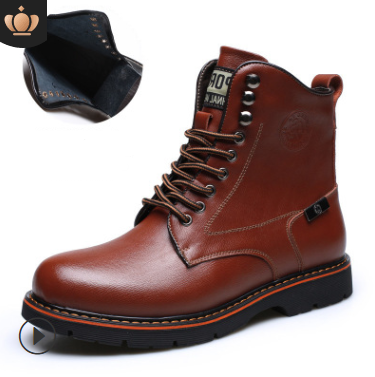 Botas Militares Casuales para Hombre - Estilo Otoño-Invierno