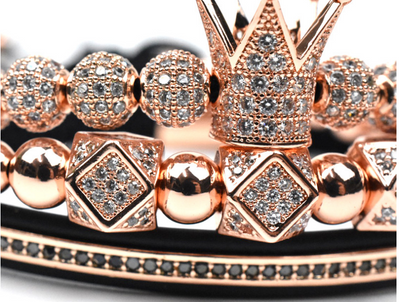 Pulsera Triangular Corona Delicada - Image 9