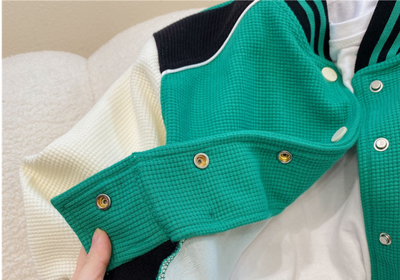Chaqueta Deportiva Niña Primavera Otoño Estilo Street - Image 13