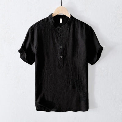 Camiseta Retro Japonesa Suelta Estilo Fashion para Hombre - Image 18