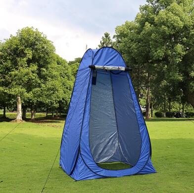 Carpa Camping Portátil 2 en 1 con Ducha y Inodoro - Protección UV para Playa y Viajes - Image 11