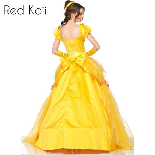 Vestido de Noche Bella y la Bestia - Disfraz de Mascarada Elegante - Image 2