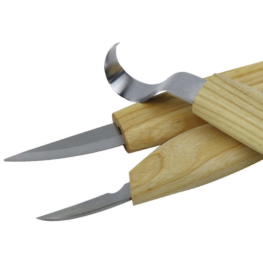 Cuchillo Profesional de Acero Inoxidable para Tallado en Madera