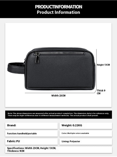 Cartera de Cuero para Hombre - Portadocumentos Ejecutivo de Gran Capacidad - Image 10