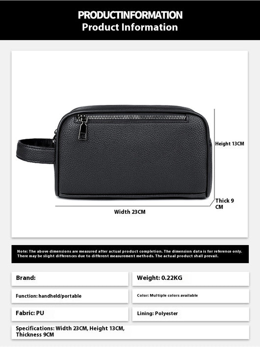 Cartera de Cuero para Hombre - Portadocumentos Ejecutivo de Gran Capacidad - Image 10