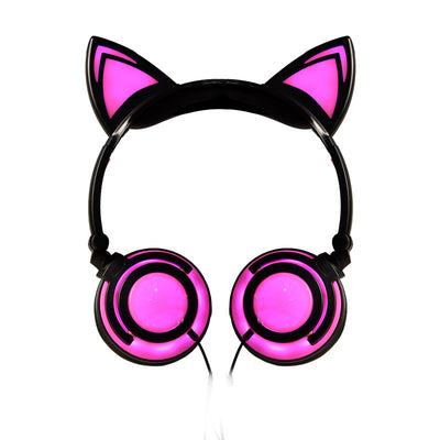 Audífonos Inalámbricos con Orejas de Gato Luminosas y Diseño Plegable - Image 19
