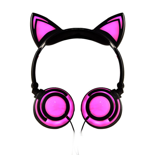 Audífonos Inalámbricos con Orejas de Gato Luminosas y Diseño Plegable - Image 19