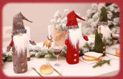 Muñeca Navideña Sin Rostro - Decoración Festiva - Image 2