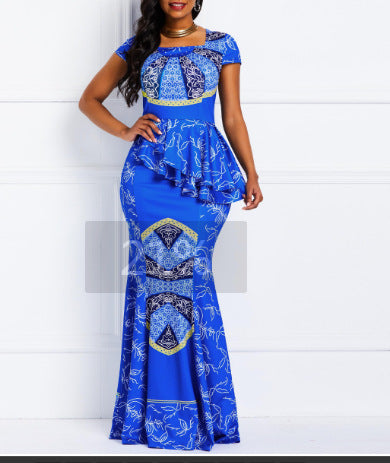 Vestido de Moda Europeo Americano con Estampado Digital - Image 2