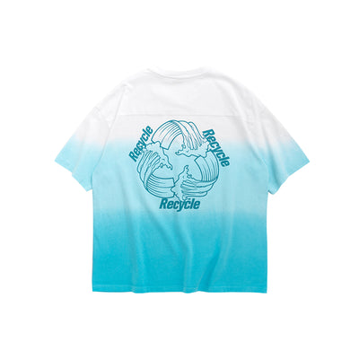 Playera Tie-Dye Personalizada Degradado Oversize Marca Tide - Image 18