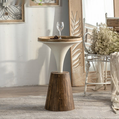 Mesa de Centro de Madera Maciza para Sala de Estar - Image 2