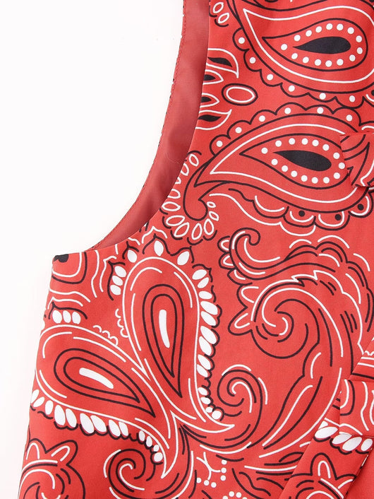 Chaleco Casual de Algodón con Estampado Tie-dye y Cuello Redondo para Mujer - Image 11