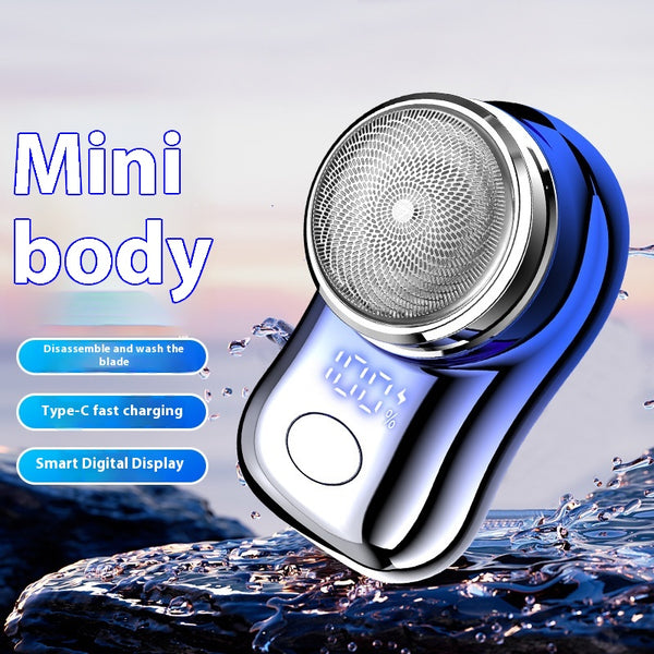 Afeitadora Eléctrica Mini con Pantalla Digital de Potencia