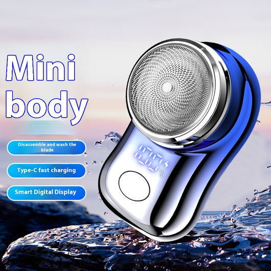 Afeitadora Eléctrica Mini con Pantalla Digital de Potencia