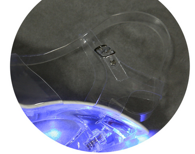 Sandalias de Tacón Alto Plataforma Cristal Transparente para Mujer - Image 8