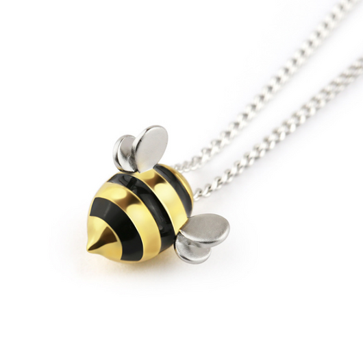 Collar de Plata Esterlina 925 Abeja Clavícula - Joyería Coreana Elegante - Image 2