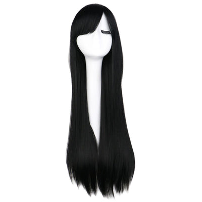 Peluca de Cabello Liso Largo con Base de Malla Mate - Image 10