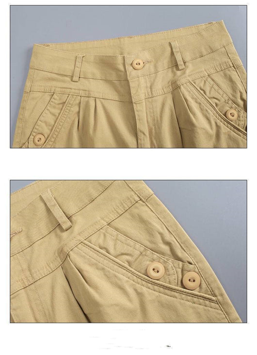 Pantalón Casual Cintura Alta Elástico en los Tobillos - Image 13