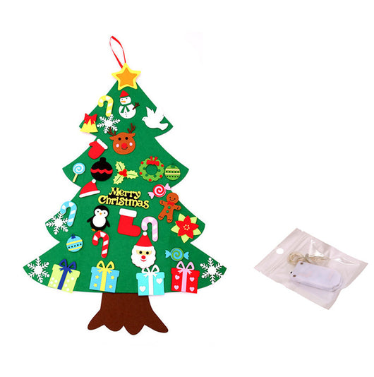 Árbol de Navidad de Fieltro Gigante DIY - Decoración Navideña Interactiva - Image 15