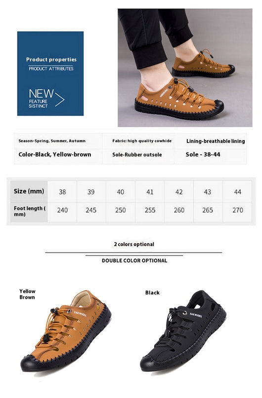 Sandalias Hombre Verano Malla Transpirable Comodas Casuales Playa - Image 31
