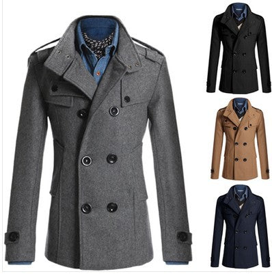 Abrigo de Lana para Hombre - Elegancia y Calidez