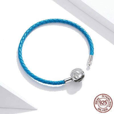 Pulsera de Plata Esterlina S925 Bicolor Trébol de Cuatro Hojas - Image 13