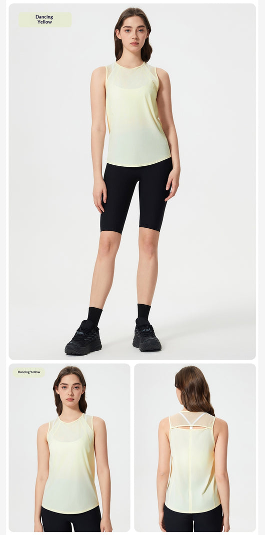 Musculosa Deportiva Transpirable con Diseño Calado - Image 28