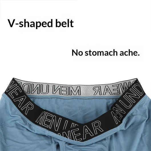 Boxer Briefs Deportivos Hombre Largo Transpirable con Soporte en V - Image 2
