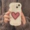 Funda para Celular Onda de Amor Rojo Vino
