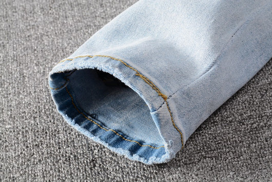 Pantalones Vaqueros Rotos Estilo Urbano para Hombre - Image 10