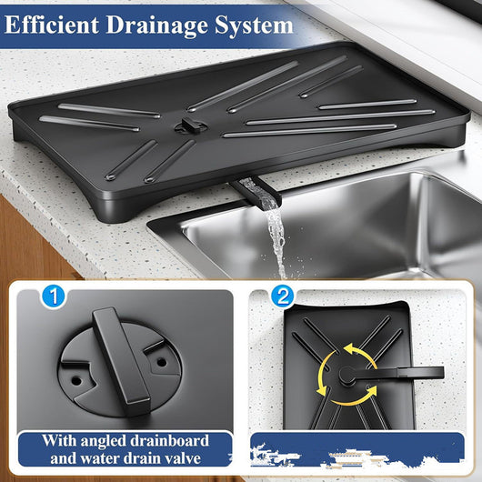 Organizador de Drenaje para Fregadero con Clasificador de Platos - Image 2