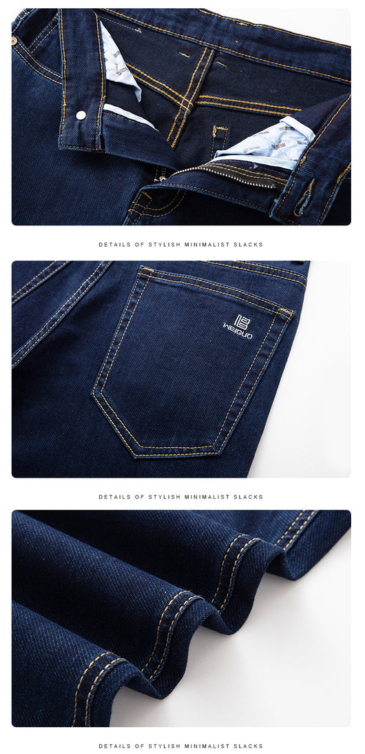 Pantalones Casuales Slim Stretch de Corte Recto para Hombre - Image 16