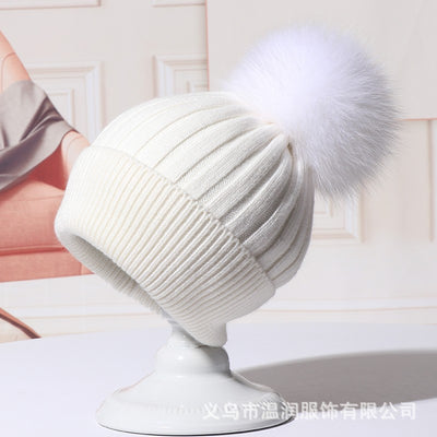 Gorro de Lana Coreano para Mujer - Otoño Invierno - Image 11