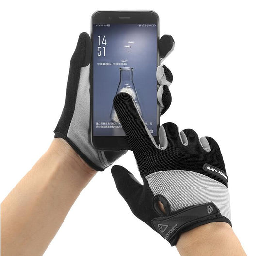 Guantes de Ciclismo Deportivos Antideslizantes con Absorción de Impactos y Pantalla Táctil - Image 13