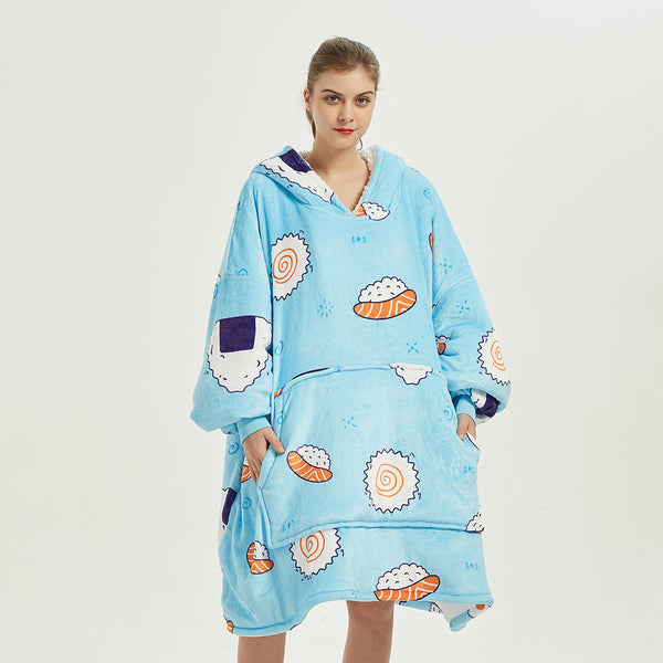 Sudadera Polar Doble Capa con Capucha para Mujer - Comodidad Máxima