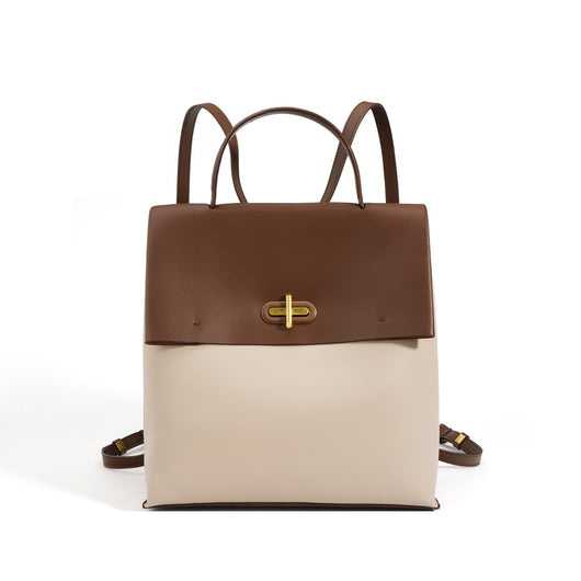 Mochila de Cuero Genuino Estilo Coreano para Mujer - Diseño Casual Versátil - Image 8