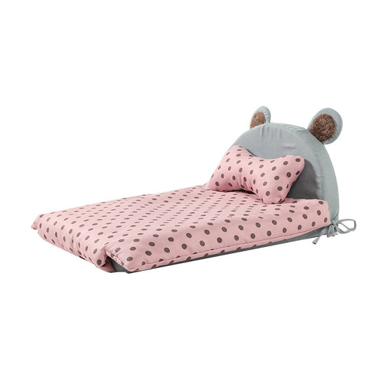 Cama Nido para Gatos Verano Desmontable y Lavable Lunares Grandes - Image 2