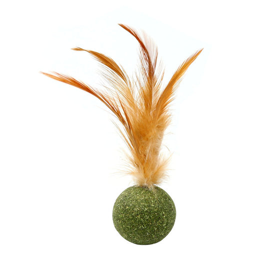Juguete Interactivo para Gatos con Catnip Natural y Plumas