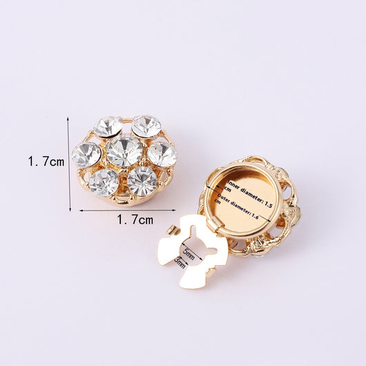 Gemelos Elegantes con Incrustaciones de Cristal Multiestilo - Image 4