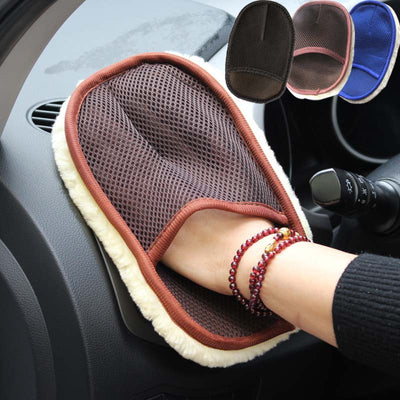 Guantes de Microfibra para Lavado de Auto - Kit Profesional de Limpieza