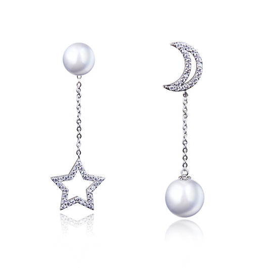 Aretes Largos de Estrella y Luna - Image 11
