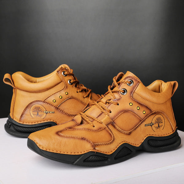 Botas Altas de Abrigo para Hombre con Suela Antideslizante - Image 8