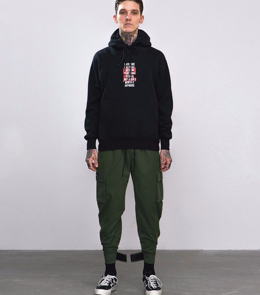 Pantalones Harén Cargo Hip Hop con Múltiples Bolsillos - Estilo Urbano Relajado - Image 5