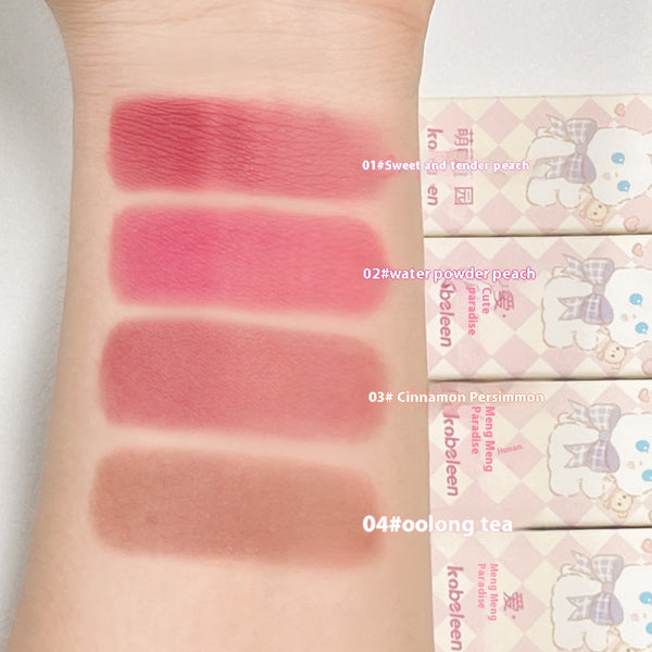 Lacre de Labios Terciopelo Mate Melocotón - Crema Paradisíaca