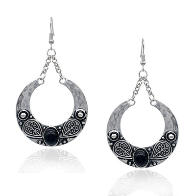 Aretes Colgantes de Turquesa Incrustada Personalizados - Image 4
