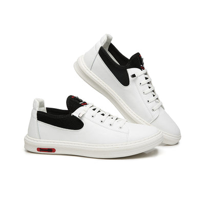 Zapatos Blancos Casuales para Hombre - Estilo Urbano y Versátil - Image 5