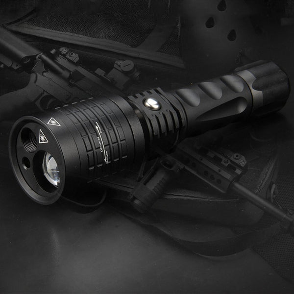 Linterna LED Verde Multifunción para Exterior